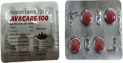 Avacare 100 mg-Back