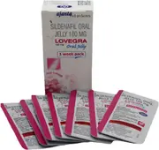 Lovegra 100 mg Oral Jelly-Front
