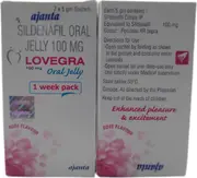 Lovegra 100 mg Oral Jelly-Back