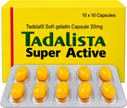 Tadalista Super Active 20 mg-Front