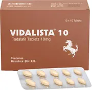 Vidalista 10 mg-Front